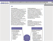 Tablet Screenshot of leanmanufacturing.de